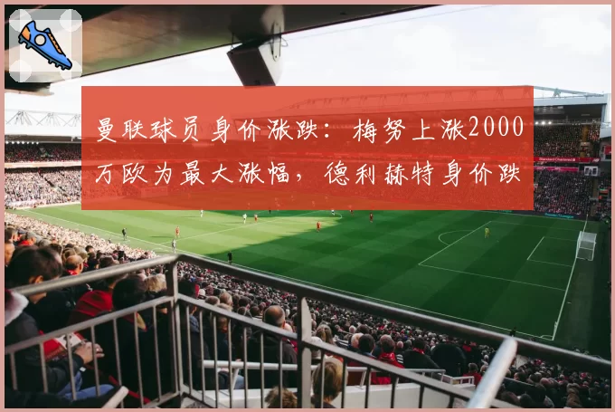 曼联球员身价涨跌:梅努上涨2000万欧为最大涨幅,德利赫特身价跌幅最多